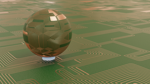 Circuit board shader and Node groups preview image